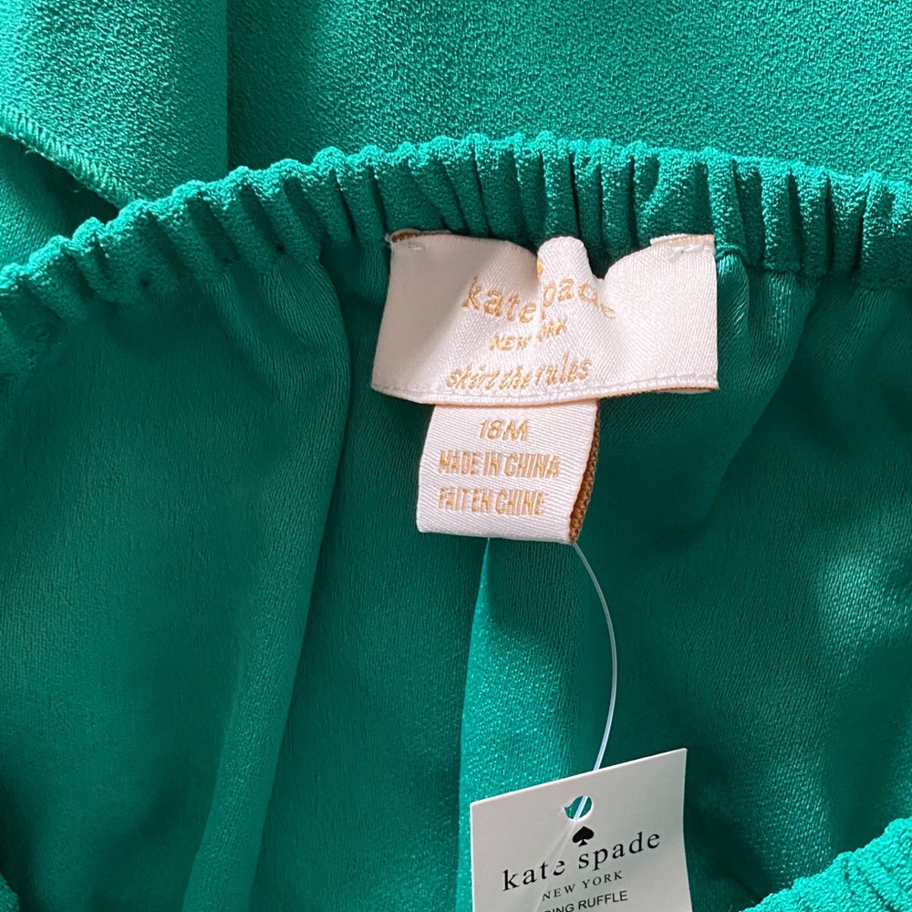 NWT 18m KATE SPADE Ruffle Dress - Picture 5 of 9